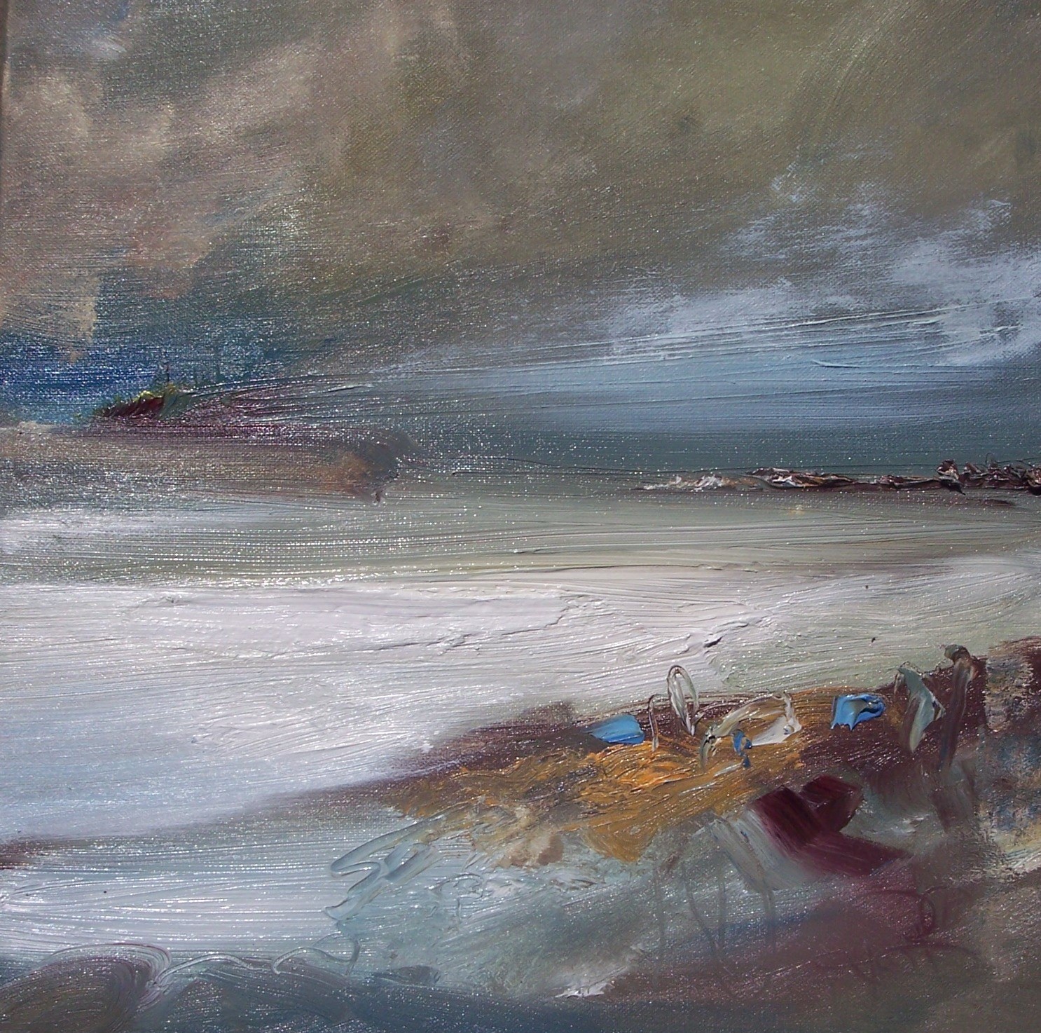 'In the midst of a storm' by artist Rosanne Barr